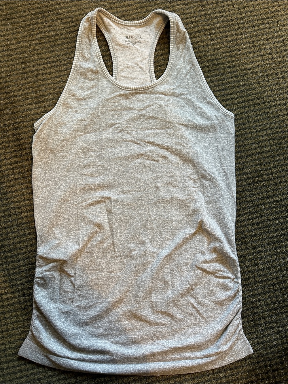 Athleta Heather Gray Racerback Tank